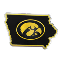 University of Iowa Team State Aluminum Emblem