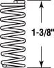 Prime-Line 1-3/8 in. L X 3/16 in. D Compression Spring 6 pk