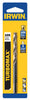 Irwin Turbomax 1/4 in. X 4 in. L High Speed Steel Drill Bit Straight Shank 1 pc