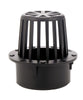 NDS 3 in. Black Round Polyolefin Atrium Grate