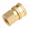 Forney 3/8 in. Quick Connect Socket Coupling 4200 psi