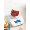 Taylor Silver/White Digital Kitchen Scale 11 lb.