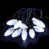 Magic Seasons LED White 10 ct String Christmas Lights (Pack of 12)