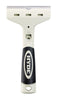 Hyde 4 in. W Silver Carbon Steel Glass Scraper