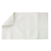 Living Accents 28 in. L X 16 in. W White Thermo Plastic Elastomer Bath Mat Latex Free
