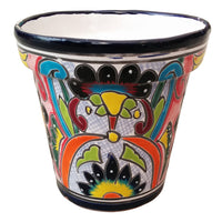 Avera Products Multicolored Indoor/Outdoor Talavera Cono Planter 10 L x 10 H x 11 W in. (Pack of 4)