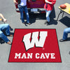 University of Wisconsin Man Cave Rug - 5ft. x 6ft.