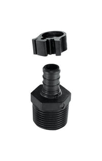 Flair-It PEXLock 1/2 in. PEX X 3/4 in. D MPT Adapter with Clamp