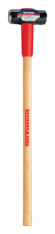 True  American  12 lb. Steel  Sledge Hammer  36 in. Hickory Handle