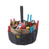 CLC 7 in. H Polyester Bucket Organizer 18 pocket Black/Tan 1 pc
