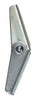 Hillman 1/4 inch in. D X 1/4 in. L Round Zinc-Plated Steel Toggle Wing 100 pk