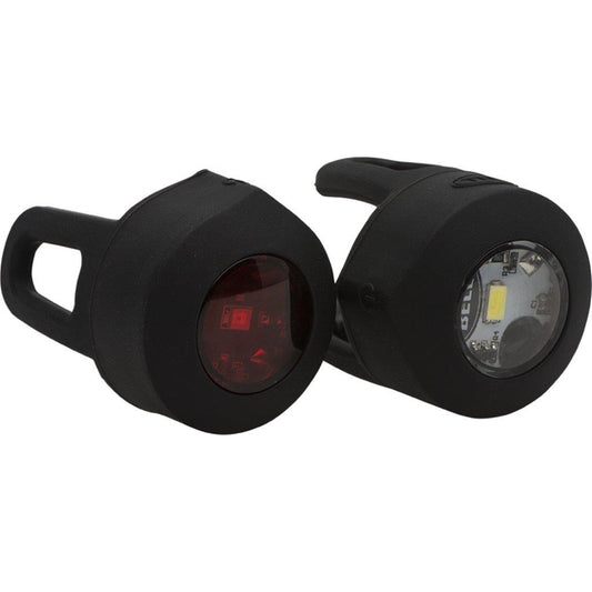 Bell  Meteor 350 Silicone LED Bicycle Light Set Black