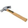 Steel Grip 16 oz Smooth Face Claw Hammer Wood Handle