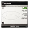 Westinghouse White 3.875 in. W Steel LED Canless Recessed Downlight 12 W