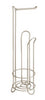 iDesign Classico Satin Silver Toilet Paper Holder