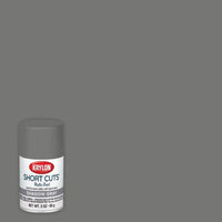 Krylon Short Cuts Matte Shadow Gray Craft Spray Paint 3 oz (Pack of 6)