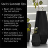 Krylon Fusion All-In-One Flat Black Paint + Primer Spray Paint 12 oz (Pack of 6).