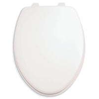 Traditional Molded Wood Elongated Toilet Seat and Lid