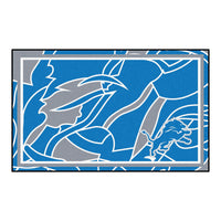 NFL - Detroit Lions XFIT 4ft. x 6ft. Plush Area Rug