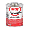 Oatey Clear All-Purpose Cement For ABS/CPVC/PVC 32 oz