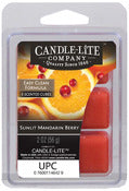 Candle Lite 3711271 2.5 Oz. Sunset Mandarin Berry Wax Cube (Pack of 4)