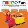 Biggo Jumbo Train Blocks Building Set Assorted