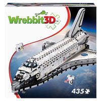 Wrebbit3D Space Shuttle Orbiter 3D Jigsaw Puzzle White 435 pc
