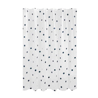 iDesign 72 in. H X 72 in. W White Frost Shower Curtain PEVA (Pack of 2)