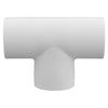 Charlotte Pipe Schedule 40 1/2 in. Slip x 1/2 in. Dia. Slip PVC Tee (Pack of 25)