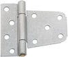 National Hardware 3.5 in. L Galvanized Silver Steel Extra Heavy Gate Hinge 2 pk