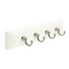 Amerock  8-5/8 in. L Fiberboard/Zinc  Small  Key & Gadget Hook  Rack  1 pk