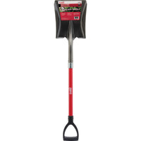 Bond Steel blade Fiberglass Handle 9 in.   W X 42 in.   L Square Point Shovel
