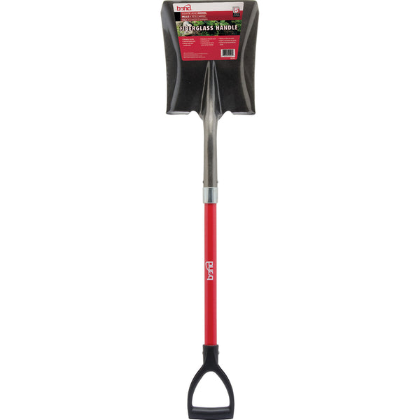 Bond Steel blade Fiberglass Handle 9 in.   W X 42 in.   L Square Point Shovel