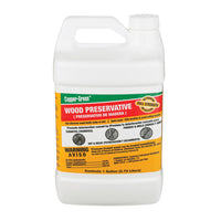 Copper Green Flat Green Solvent-Based Wood Preservative 1 gal. (Pack of 4)