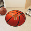 University of Texas Basketball Rug - 27in. Diameter