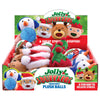Shawshank LEDz Magic Seaons Jolly Squeezable Ball Toys Plush Assorted 12 pc (Pack of 12)