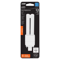 Feit PL GX24Q-1 4 Pin LED Tube Light Soft White 13 Watt Equivalence 1 pk - Deal of The Week