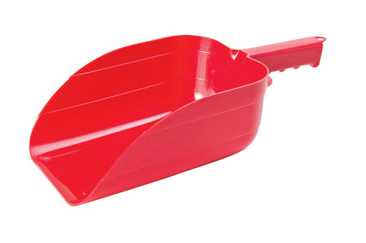 Little Giant Plastic Red 5 pt Feed Scoop