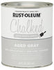 Rust-Oleum Chalked Aged Gray 150 sq. ft. Coverage Area Chalk Paint 30 oz. (Pack of 2)