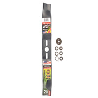 MaxPower 20 in. L 3-in-1 Lawn Mower Blade (Pack of 5)