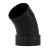 Charlotte Pipe 4 in. Hub X 4 in. D Spigot ABS 45 Degree Elbow - Deal of The Week