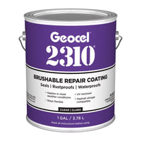 Geocel 2310 Tripolymer Brushable Repair Coating Crystal Clear Multi-Purpose Repair Coating 1 gal (Pack of 4)