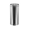 DuraVent DuraPlus 6 in. Dia. x 36 in. L Silver Galvanized Steel Chimney Pipe