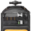 DeWalt Polyester/Tarpaulin Pro Backpack on Wheels Tool Bag 46 pocket Black/Yellow 1 pc
