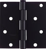 National Hardware 4 in. L Black Door Hinge 1 pk