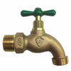Arrowhead 1/2 in. MIP X 3/4 in. MHT Brass Hose Bibb - Deal of The Week