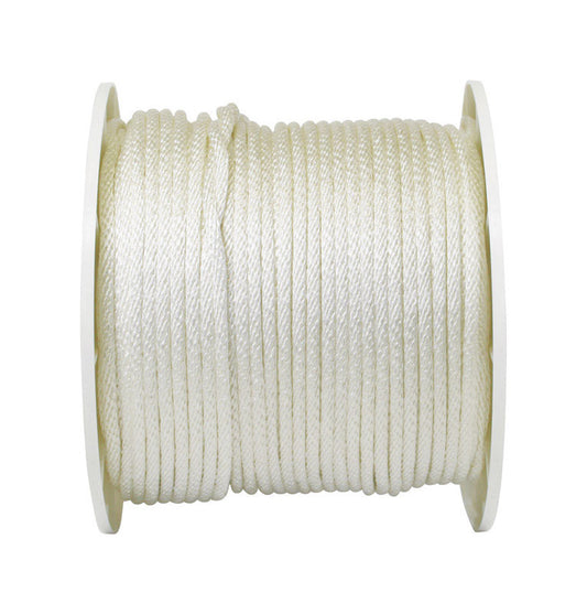 Koch 5/16 in. D X 600 ft. L White Solid Braided Nylon Rope