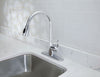 Oak Brook Ceramic Chrome 1.8 GPM High Arc Spout Pull-Down One Handle Kitchen Faucet