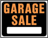 Hillman English Black Garage Sale Sign 15 in. H X 19 in. W (Pack of 6)