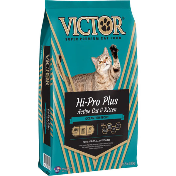 Alimento Victor Hi-Pro Plus Active para gatos y gatitos